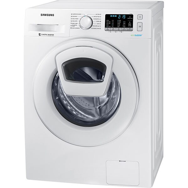 Masina de spalat rufe frontala SAMSUNG WW70K5210WW/LE, EcoBubble, Addwash, 7kg, 1200rpm, Clasa A+++, alb