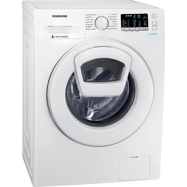 Masina de spalat rufe frontala SAMSUNG WW70K5210WW/LE, EcoBubble, Addwash, 7kg, 1200rpm, Clasa A+++, alb