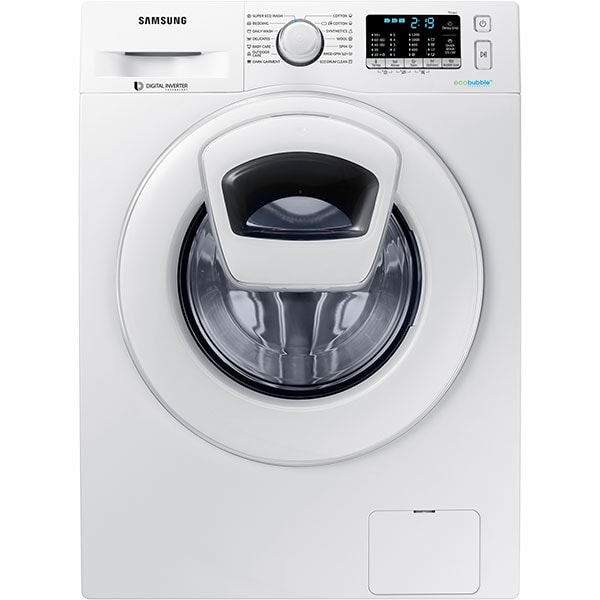 Masina de spalat rufe frontala SAMSUNG WW70K5210WW/LE, EcoBubble, Addwash, 7kg, 1200rpm, Clasa A+++, alb