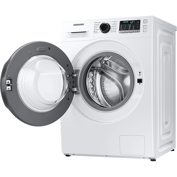 Masina de spalat rufe frontala SAMSUNG WW90TA046AT/LE, Eco Bubble, 9 kg, 1400rpm, Clasa A, alb