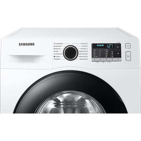 Masina de spalat rufe frontala SAMSUNG WW90TA046AT/LE, Eco Bubble, 9 kg, 1400rpm, Clasa A, alb