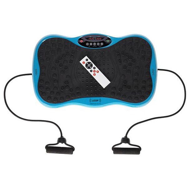Aparat vibromasaj HMS Loop SVP01, greutate maxima 150 Kg, albastru