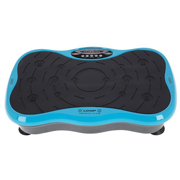 Aparat vibromasaj HMS Loop SVP01, greutate maxima 150 Kg, albastru
