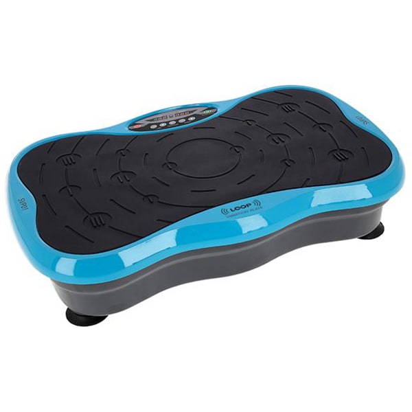 Aparat vibromasaj HMS Loop SVP01, greutate maxima 150 Kg, albastru