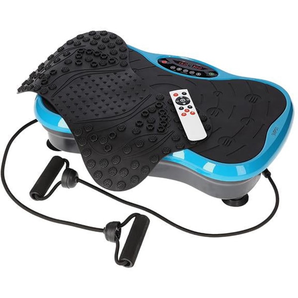 Aparat vibromasaj HMS Loop SVP01, greutate maxima 150 Kg, albastru