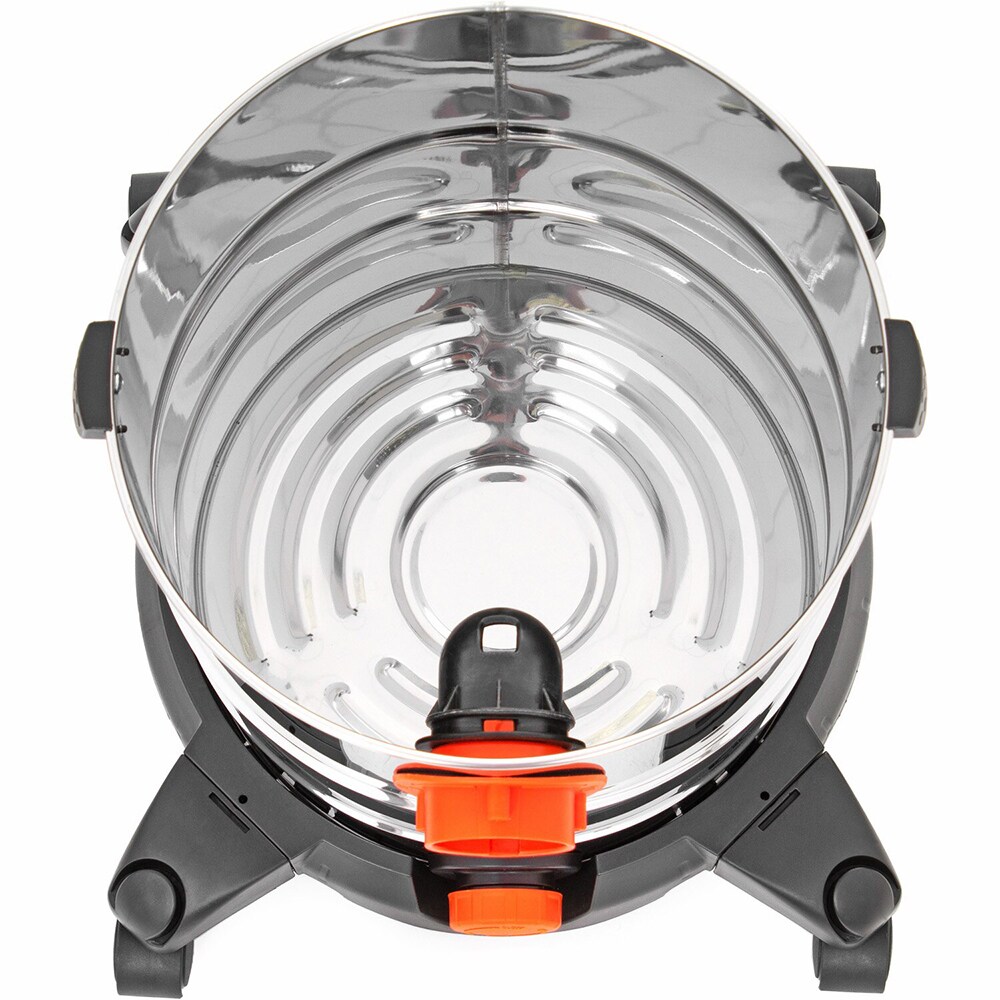Aspirator umed/uscat BLACK & DECKER BXVC30XTDE, 30l, 1600W, 87.6dB, inox-negru