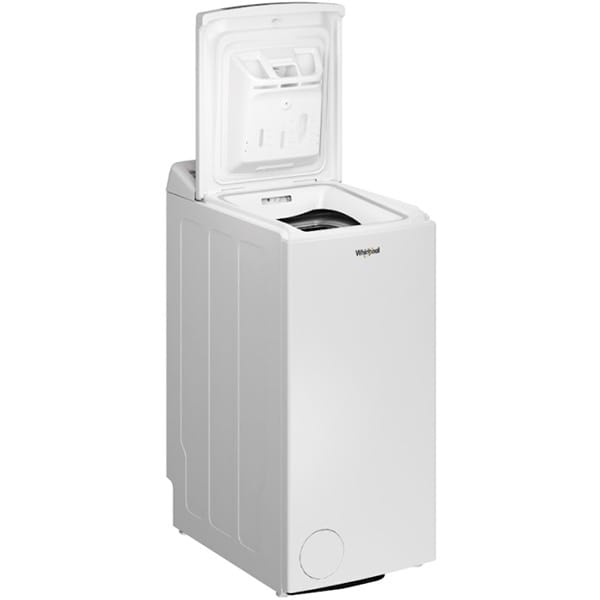 Masina de spalat rufe verticala WHIRLPOOL TDLR 7221BS EU-N, 6th Sense, 7 kg, 1200rpm, Clasa E, alb