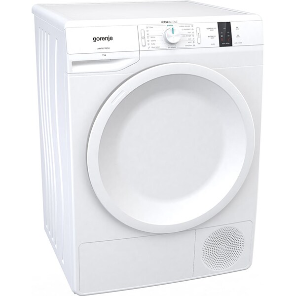 Uscator de rufe GORENJE DP7B, condensare, 7kg, 16 programe, clasa B, alb