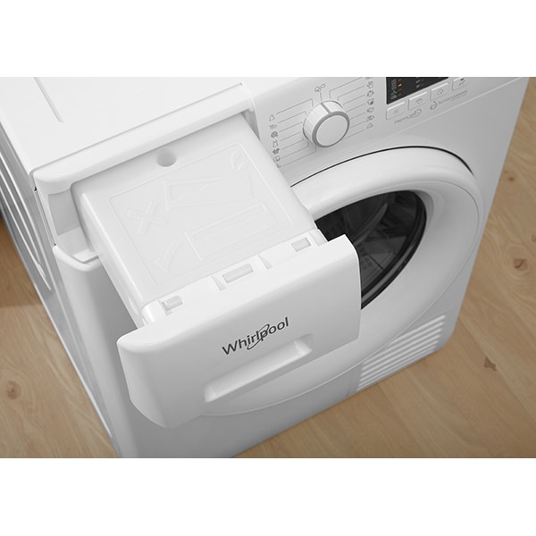 Uscator de rufe WHIRLPOOL FT M10 71Y EU, pompa de caldura, 7kg, 15 programe, Clasa A+, alb