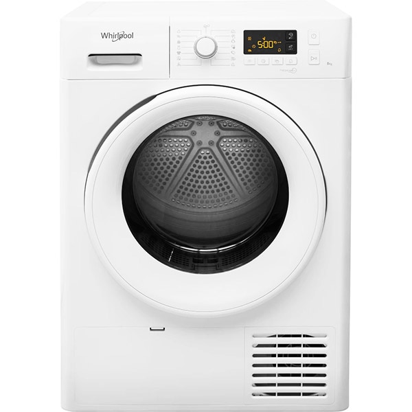 Uscator de rufe WHIRLPOOL FT M11 82 EU, Pompa de caldura, 8kg, 15 programe, Clasa A++, alb