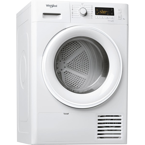 Uscator de rufe WHIRLPOOL FT M11 82 EU, Pompa de caldura, 8kg, 15 programe, Clasa A++, alb