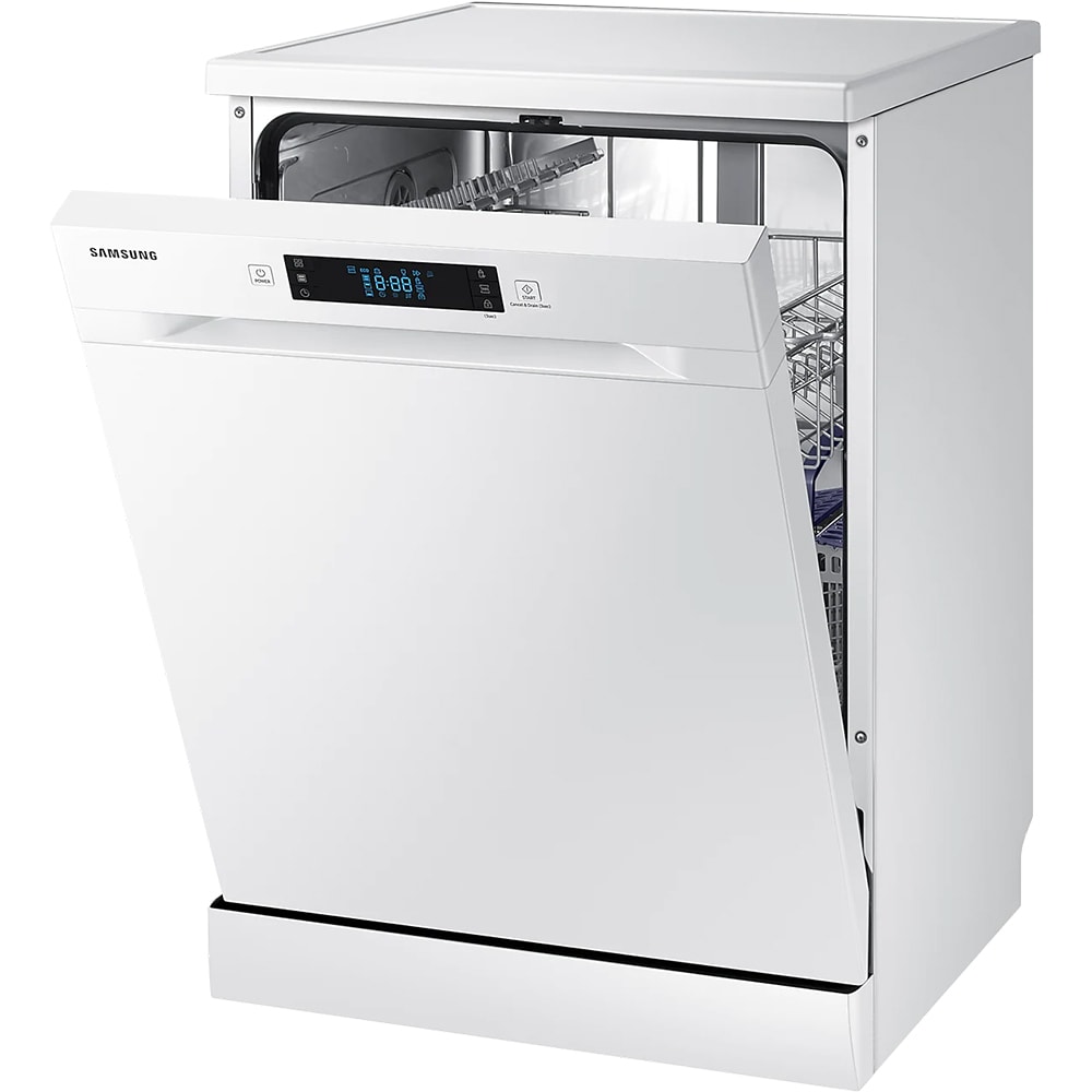 Masina de spalat vase independenta SAMSUNG DW60M6040FW, 13 seturi, 6 programe, 60 cm, Clasa E, alb