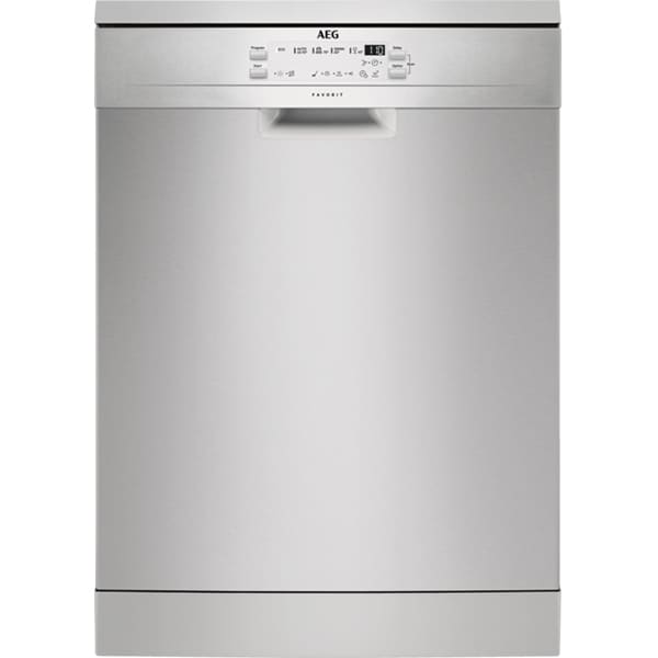 Masina de spalat vase independenta AEG FFB53630ZM, AirDry , 13 seturi, 5 programe, 60 cm, Clasa D, gri