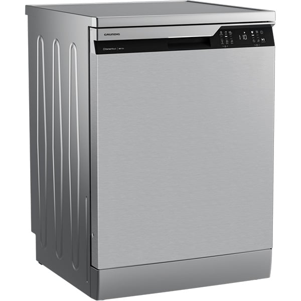 Masina de spalat vase independenta GRUNDIG GNFP3630XB, CornerWash, 16 seturi, 6 programe, 60cm, Clasa C, inox