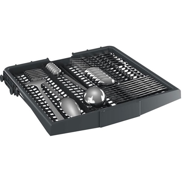 Masina de spalat vase incorporabila GRUNDIG GNI 41821 X, 14 seturi, 8 programe, 60 cm, Clasa E, panou comanda negru-inox