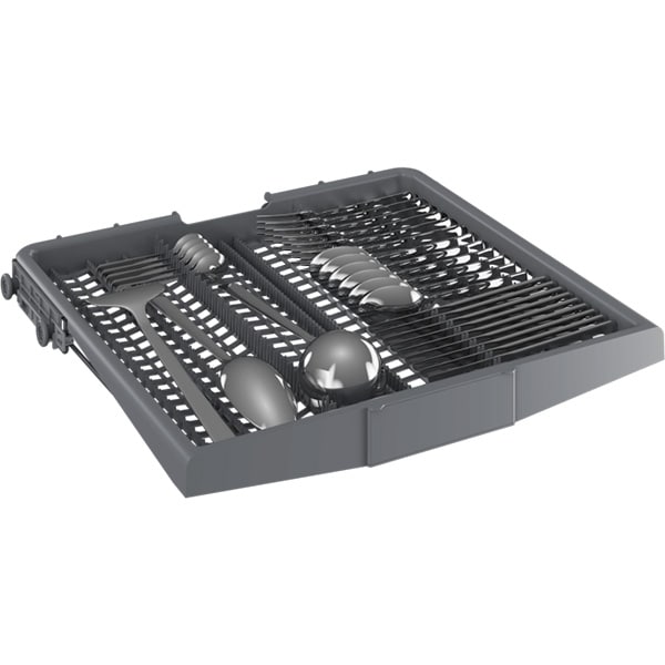Masina de spalat vase incorporabila GRUNDIG GNVP4631B, CornerWash, 16 seturi, 8 programe, 60 cm, Clasa C, panou comanda argintiu