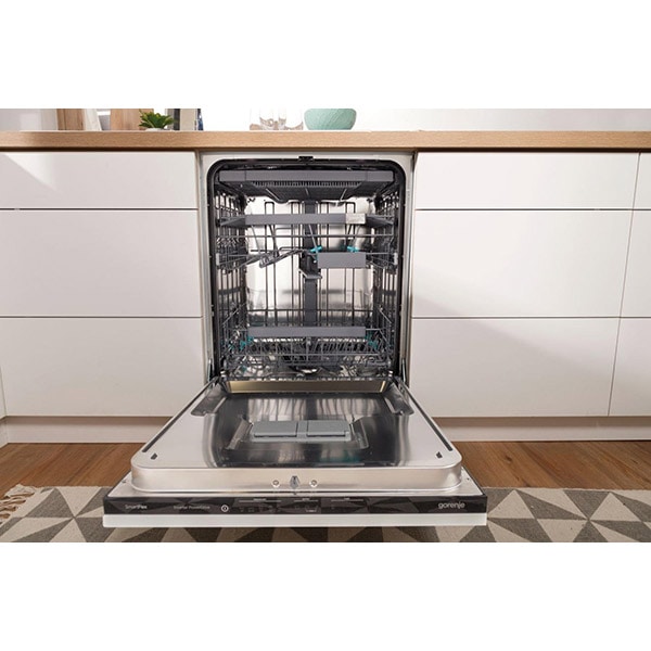Masina de spalat vase incorporabila GORENJE GV631D60, 12 seturi, 5 programe, 60 cm, Clasa D, panou comanda negru