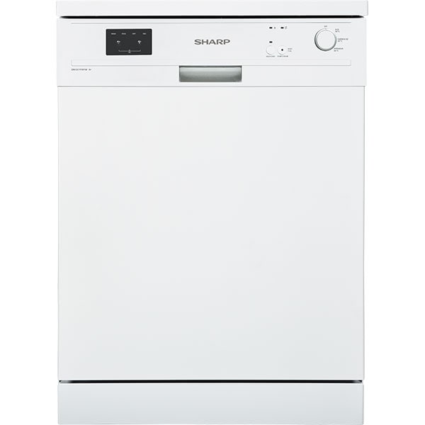 Masina de spalat vase independenta SHARP QW-GX11F491W, 13 seturi, 3 programe, 60 cm, clasa A++, alb