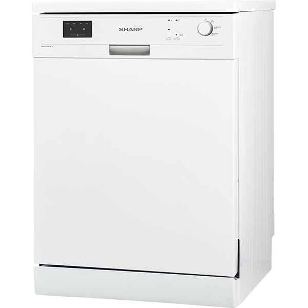 Masina de spalat vase independenta SHARP QW-GX11F491W, 13 seturi, 3 programe, 60 cm, clasa A++, alb