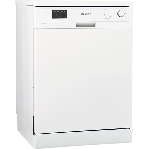 Masina de spalat vase independenta SHARP QW-GX11F491W, 13 seturi, 3 programe, 60 cm, clasa A++, alb