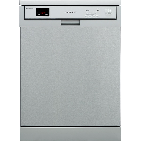 Masina de spalat vase independenta SHARP QW-HY15F492I, 13 seturi, 6 programe, 60cm, Clasa A++, inox