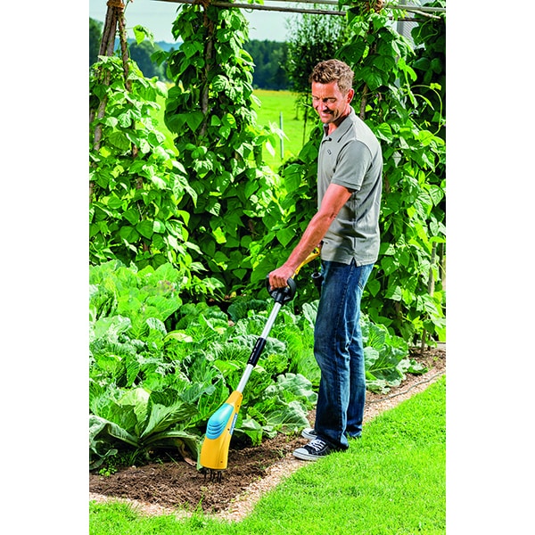 Sapa electrica GLORIA Gardenboy, 400 W, adancime 80 mm, galben