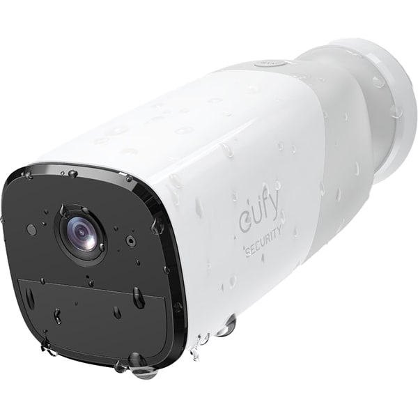 Kit supraveghere video eufyCam 2 Pro Security T88513D1, 2 camere, 2K, Wi-Fi, Waterproof, 16 canale, alb