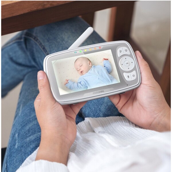 Monitor video MOTOROLA Connect VM855, 5", alb 