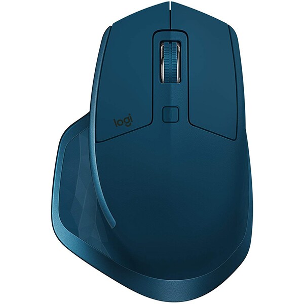 Mouse Wireless LOGITECH MX Master 2S, 4000 dpi, turcoaz