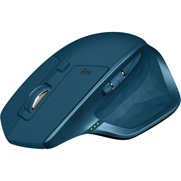 Mouse Wireless LOGITECH MX Master 2S, 4000 dpi, turcoaz