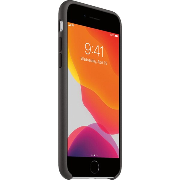 Husa telefon APPLE pentru iPhone SE 2, MXYH2ZM/A, silicon, Black
