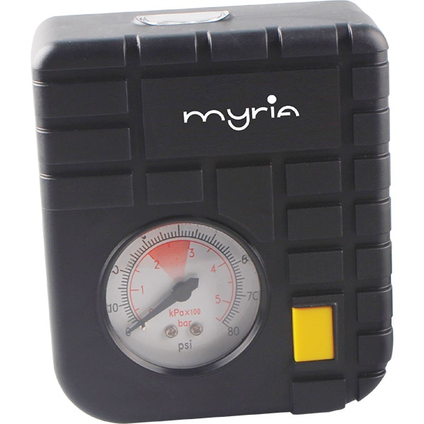 Compresor aer auto MYRIA MY2108, 12.5 l/min, 6A, negru