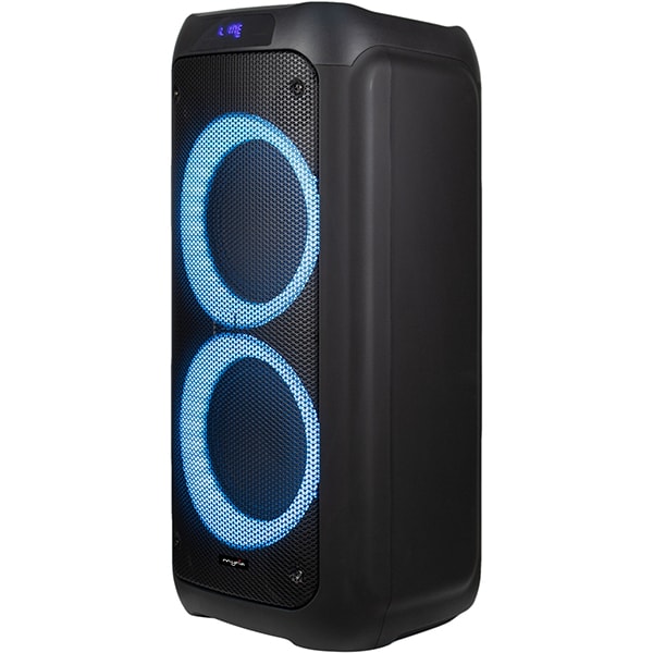 Boxa portabila MYRIA MY2615, 80W RMS, Bluetooth, Radio FM, negru