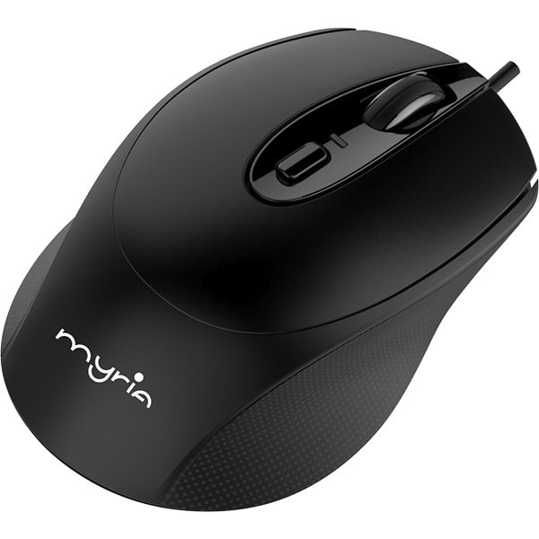 Mouse cu fir MYRIA MY8534, 1200 dpi, negru