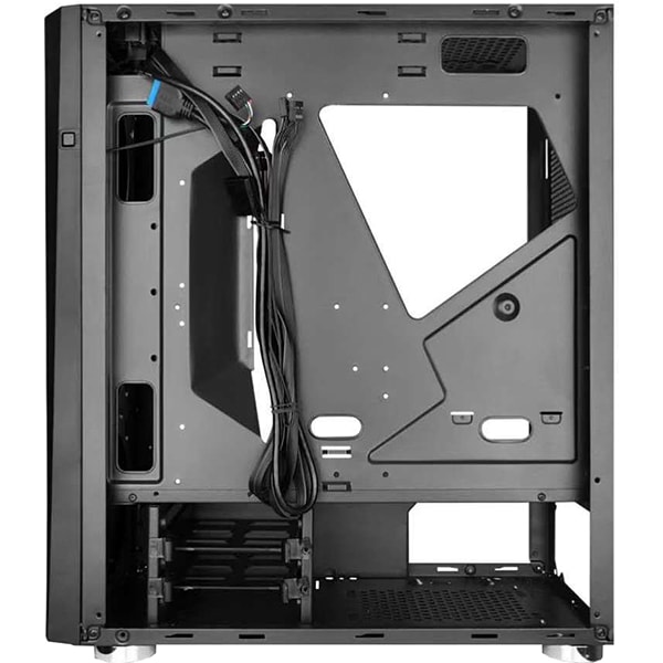 Carcasa PC MYRIA MY8737, USB 3.0, fara sursa, negru