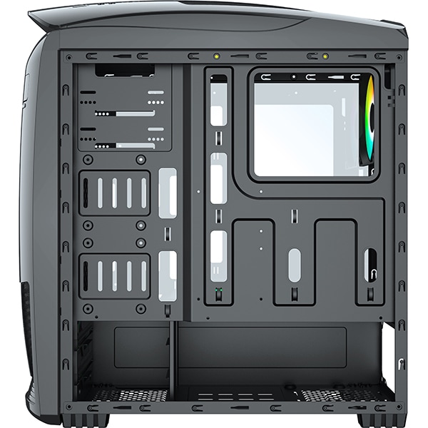 Carcasa PC MYRIA MY8742BK, USB 3.0, 500W, negru