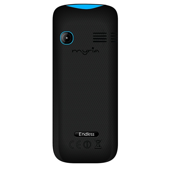 Telefon MYRIA Endless Power U1 MY9067BL, 32MB RAM, 2G, Dual SIM, Black-Blue  