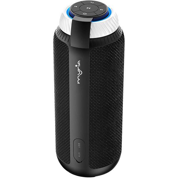 Boxa portabila MYRIA MY9083BK, Bluetooth, negru
