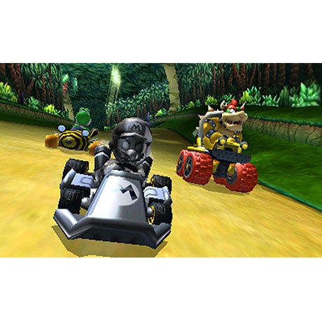 Consola New Nintendo 2DS XL Black Lime + Mario Kart 7 