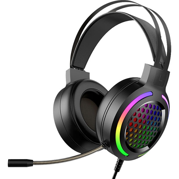 Kit Gaming casti si mouse MARVO MH01, 3.5mm, USB, negru