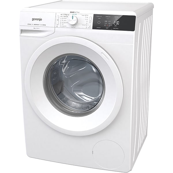 Masina de spalat rufe frontala GORENJE WEI843, WaveActive, 8 kg, 1400rpm, Clasa B, alb