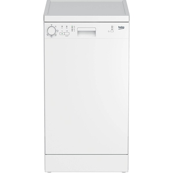 Masina de spalat vase independenta BEKO DFS05013W, 10 seturi, 5 programe, 45 cm, clasa A+, alb