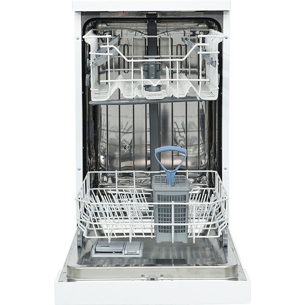 Masina de spalat vase independenta VORTEX VO1700, 10 seturi, 5 programe, 45 cm, Clasa E, alb
