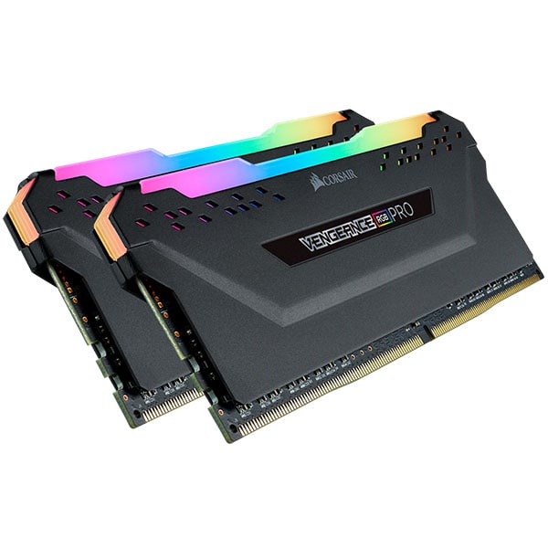 Memorie desktop CORSAIR Vengeance RGB Pro, 2x8GB DDR4, 2666MHz, CL16, CMW16GX4M2A2666C16
