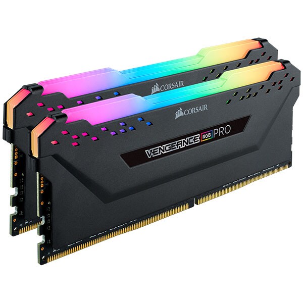 Memorie desktop CORSAIR Vengeance RGB Pro, 2x8GB DDR4, 2666MHz, CL16, CMW16GX4M2A2666C16