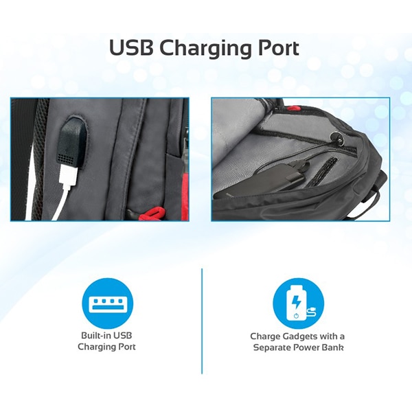 Rucsac laptop PROMATE Metro-BP, 13", negru