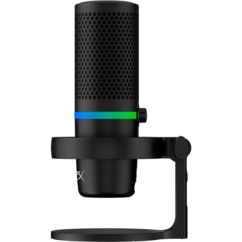 Microfon Gaming HyperX DuoCast, RGB, USB-C, negru