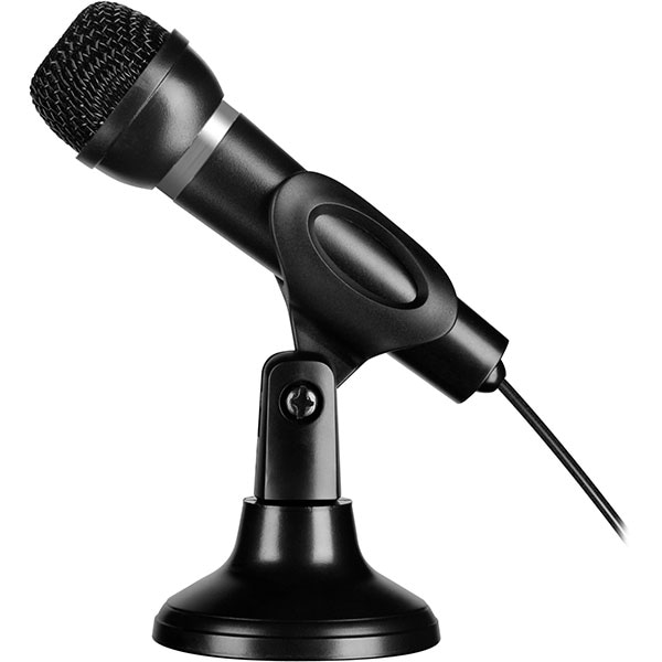 Microfon pentru PC SPEEDLINK Capo, jack 3.5mm, negru