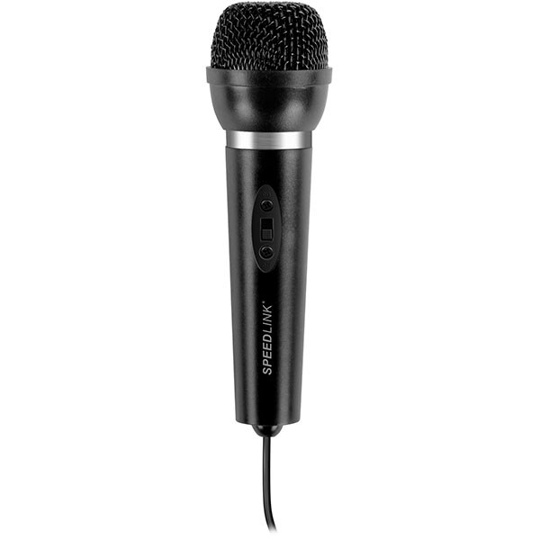 Microfon pentru PC SPEEDLINK Capo, jack 3.5mm, negru