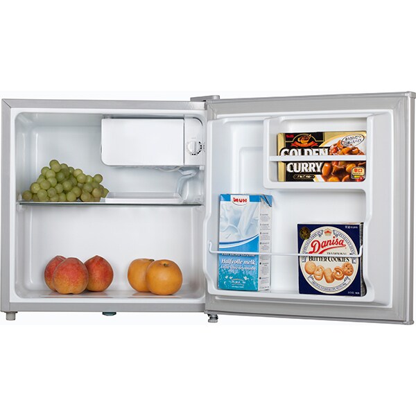 Frigider minibar MYRIA MY1025SV, 43 l, H 49.2 cm, Clasa A+, argintiu